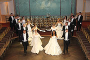 Training des Einzugs einige Wochen vor dem eigentlichen Ball im Ballsaal des Hotel Bayerischer Hof (Foto: Martin Schmitz)